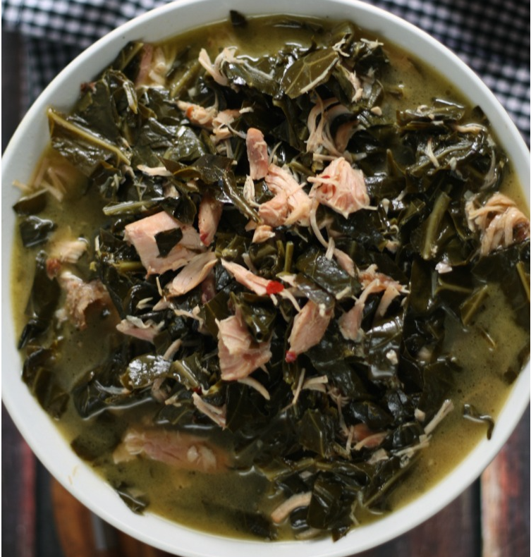 Collard Greens w/ Smoked Turkey